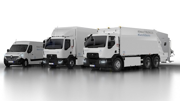 Renault готовит три новых грузовых электромобиля